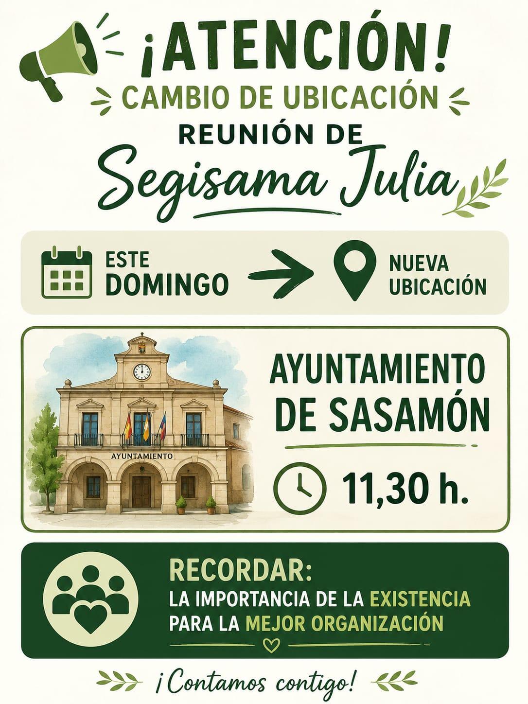 Reunión informativa Segisama Julia