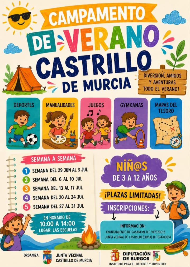 Campamento de verano de Castrillo de Murcia