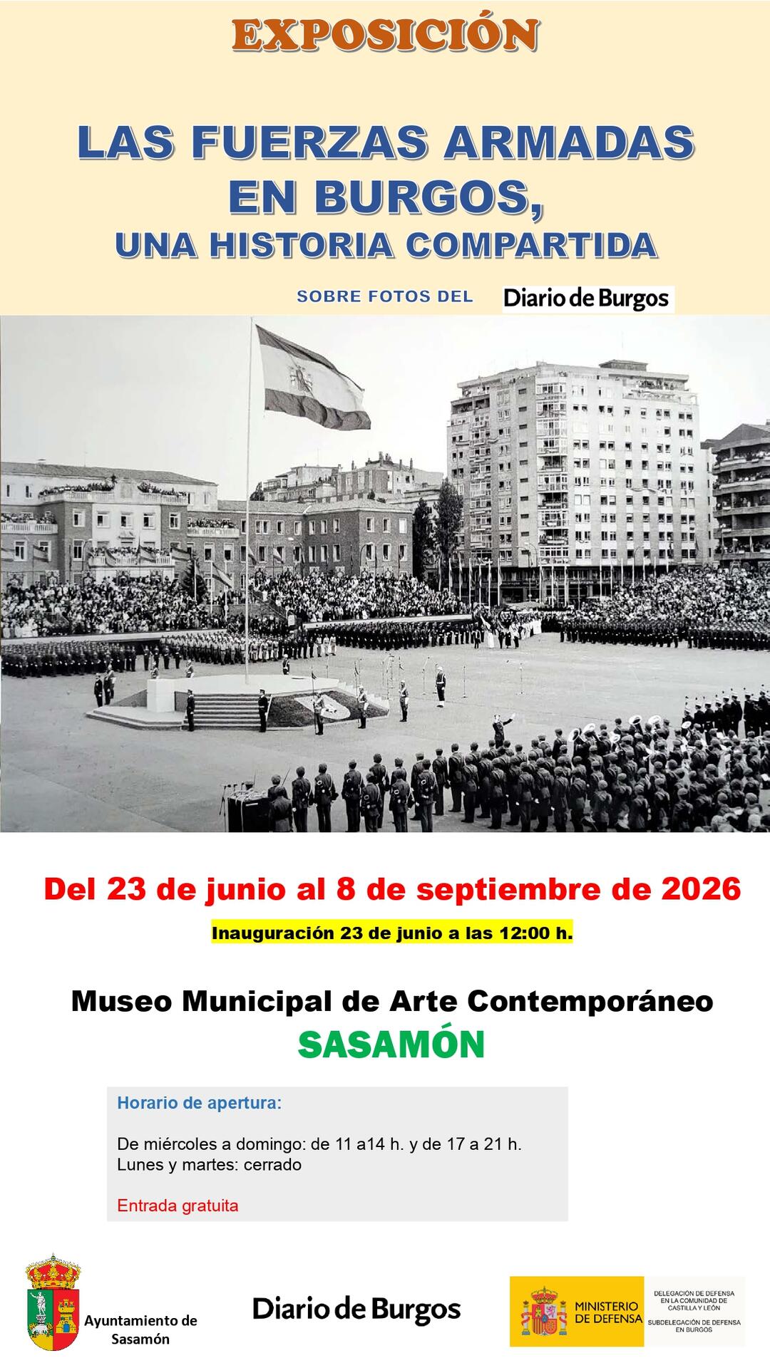 Exposición Las Fuerzas Armadas en Burgos, una historia compartida