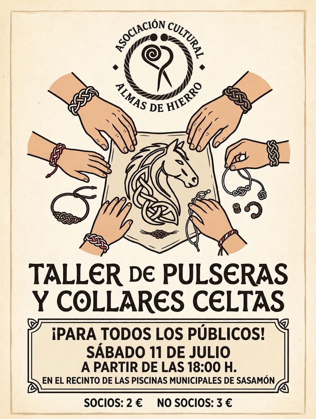 Taller de pulseras y collares celtas