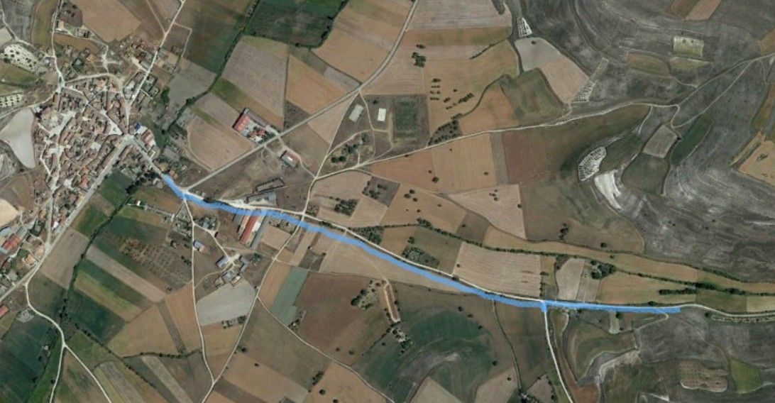 Ruta a la fuente San Martín de Castrillo de Murcia